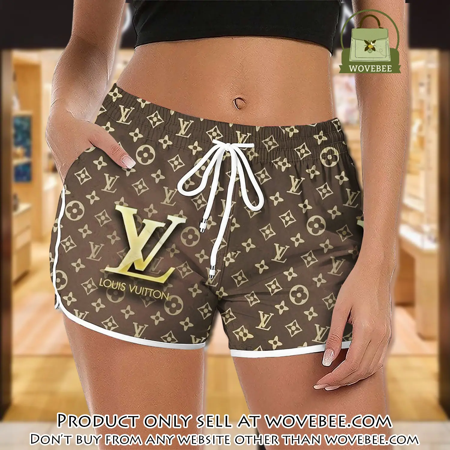 Limited edition lv women shorts lady beach shorts wms1022 wvb1409022